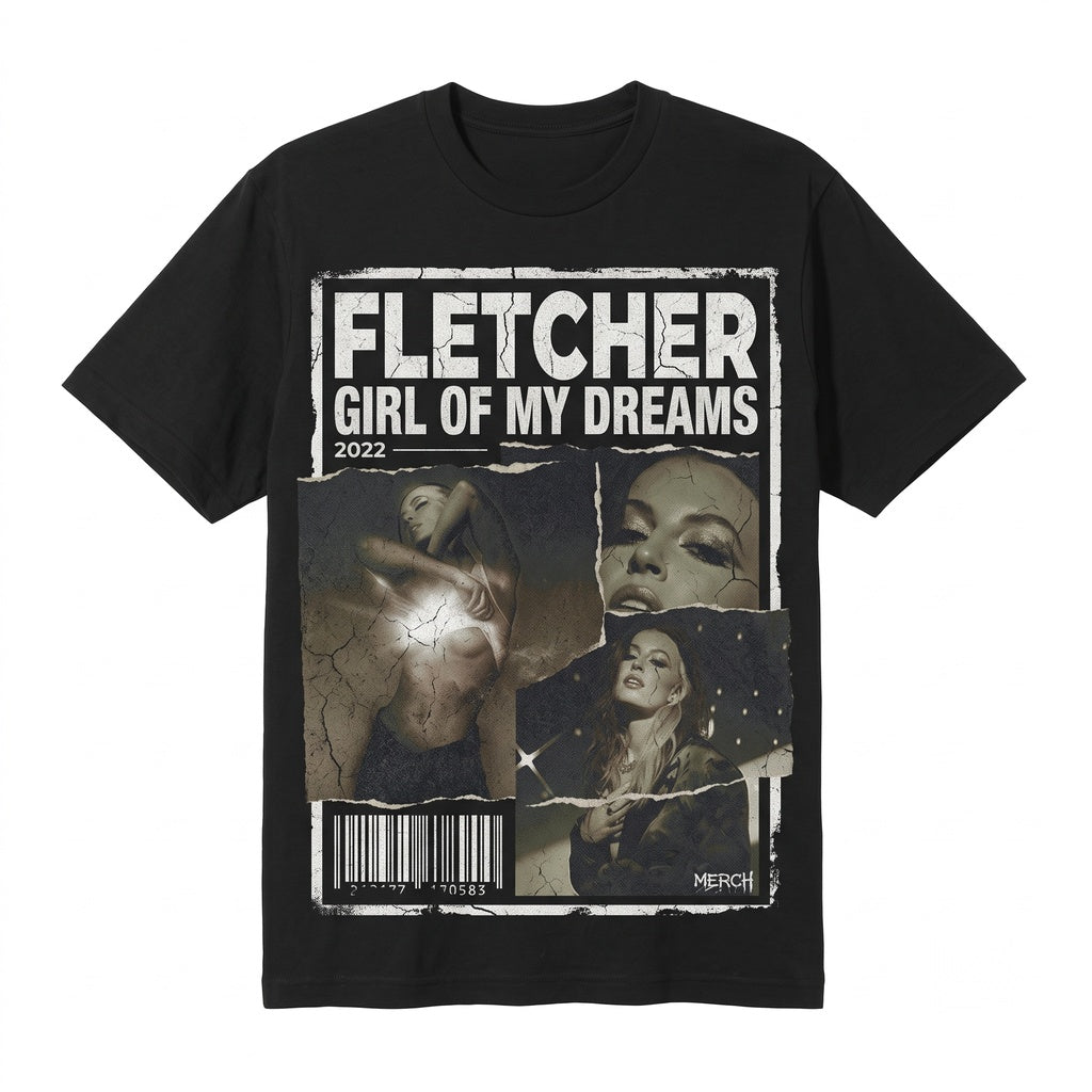 Fletcher Girl Of My Dreams 2022 Music Pop Singer Merch Concert Tour Fan Apparel Gift Unisex TShirt