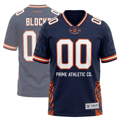 Unisex Stitched Football Fan Jersey - Breathable Lightweight Game Day Athletic Wear