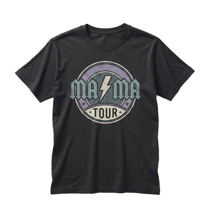 Mama Rock Band Graphic Tour Mom Life Music Concert Unisex TShirt