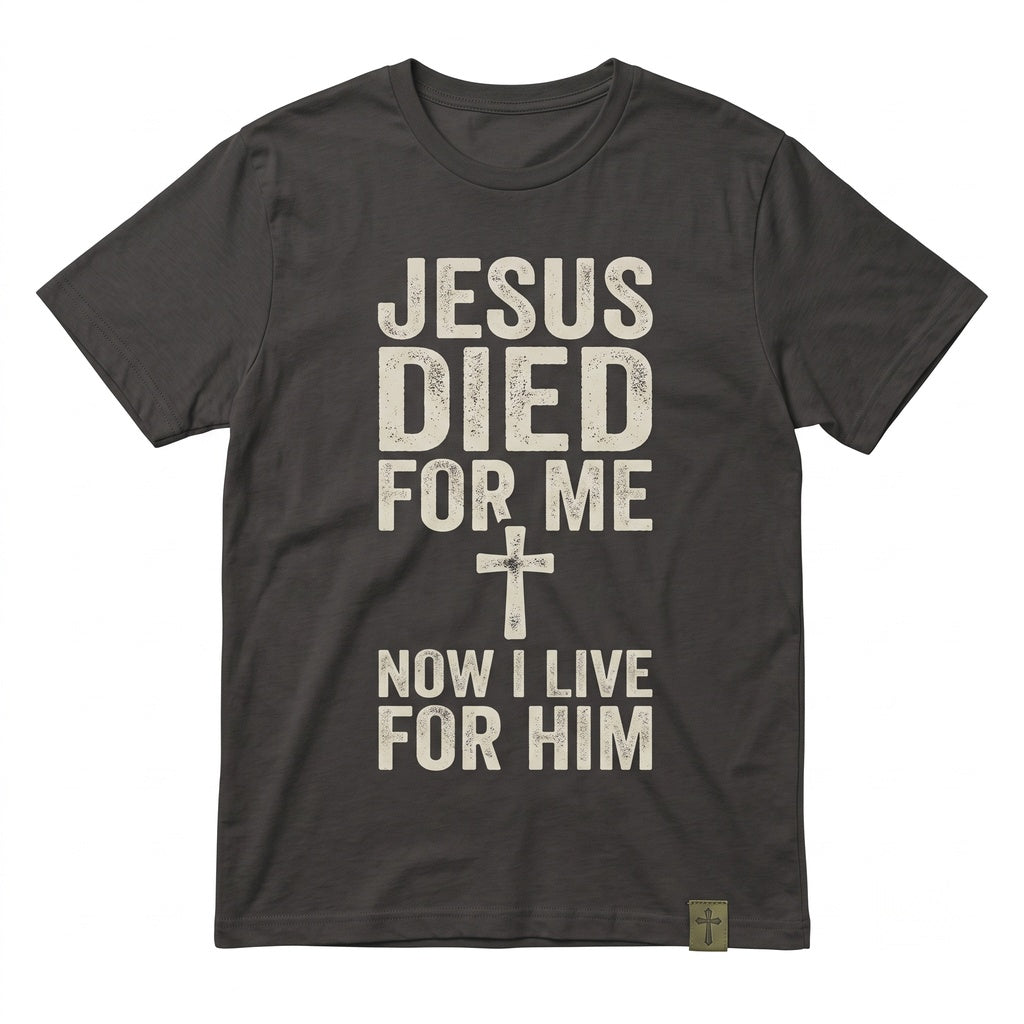Jesus Died For Me Christian Faith Religious Church Graphic Unisex TShirt