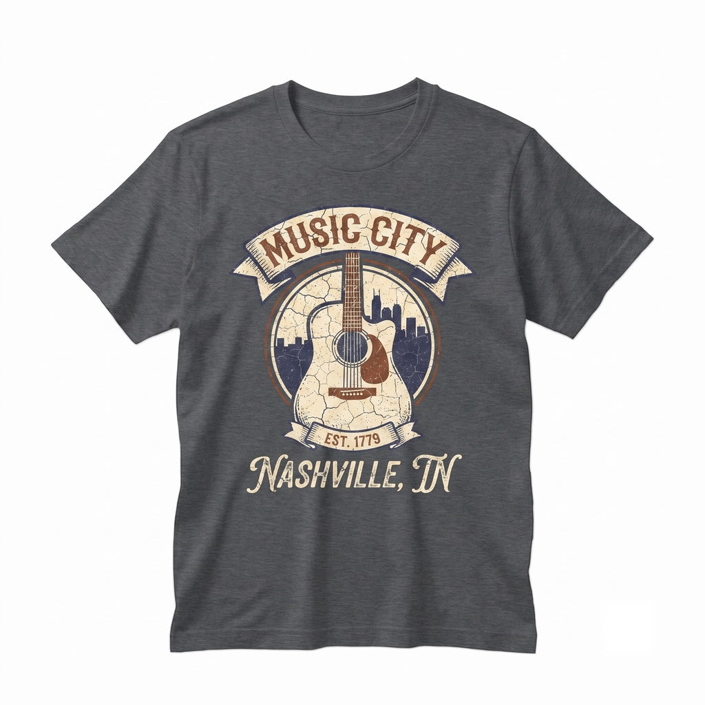Nashville Girl Trip Country Music Guitar Unisex TShirt