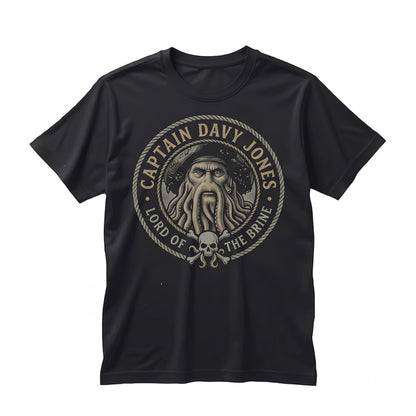 Oversized Davy Jones Pirate Buccaneer Ghost Ship Adventure Graphic Unisex TShirt