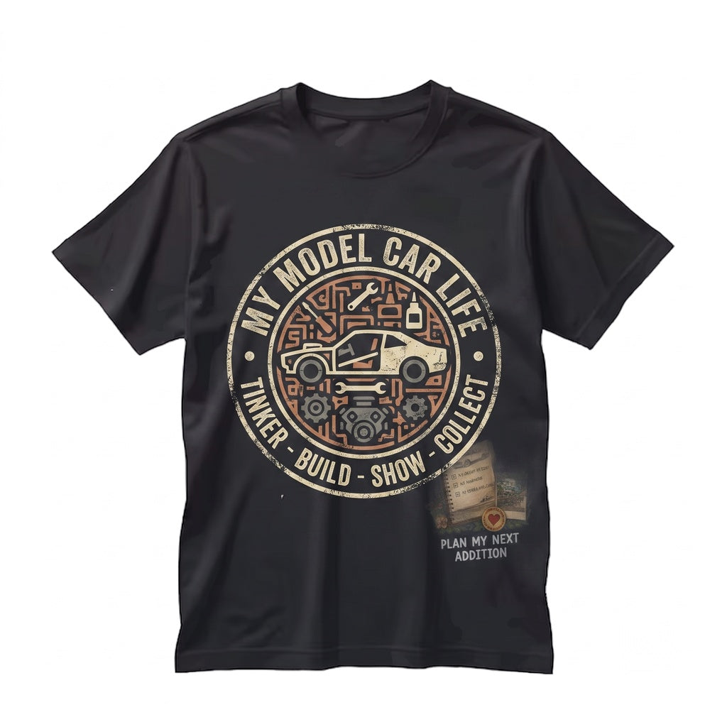 Vintage Muscle Car Enthusiast Things I Do Graphic Print Auto Collector Apparel Unisex TShirt
