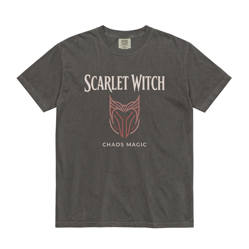Vintage Scarlet Witch Retro Comic Superhero Wanda Maximoff Graphic Sweatshirt Hooded Apparel Fan Unisex TShirt