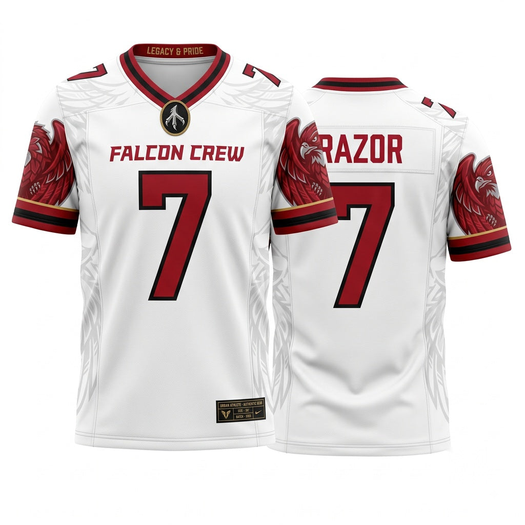 Unisex Breathable Mesh Game Day Football Fan Jersey - Lightweight Athletic Sports Shirt