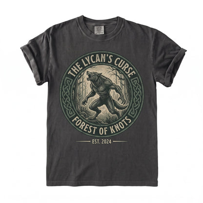 Gothic Werewolf Horror Monster Full Moon Dark Fantasy Creature Unisex TShirt