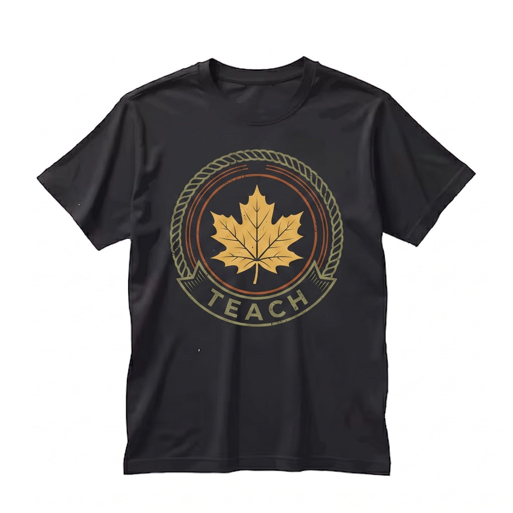 Floral Fall Retro Teacher Appreciation Back to School Gift Unisex TShirt
