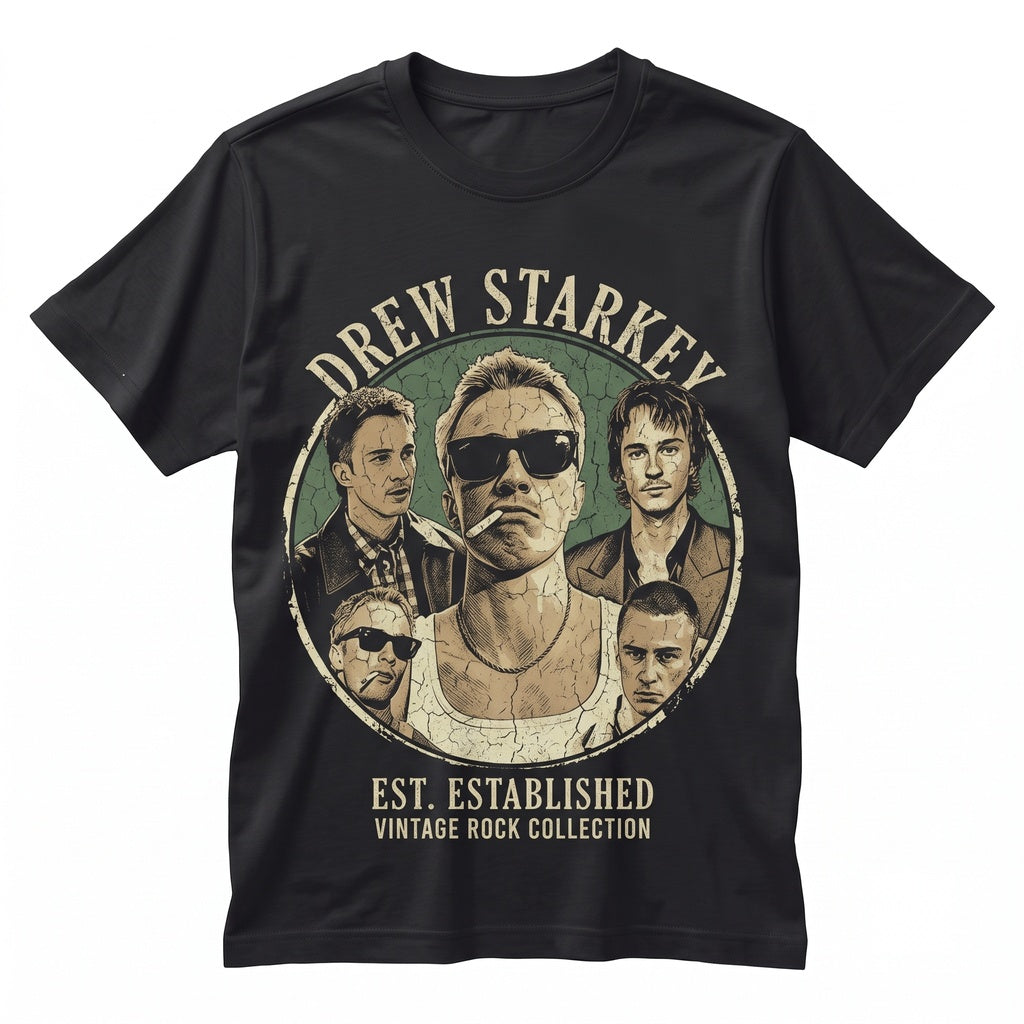 Drew Starkey Retro Graphic Merch Gift for Men Women Unisex TShirt