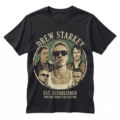 Drew Starkey Retro Graphic Merch Gift for Men Women Unisex TShirt