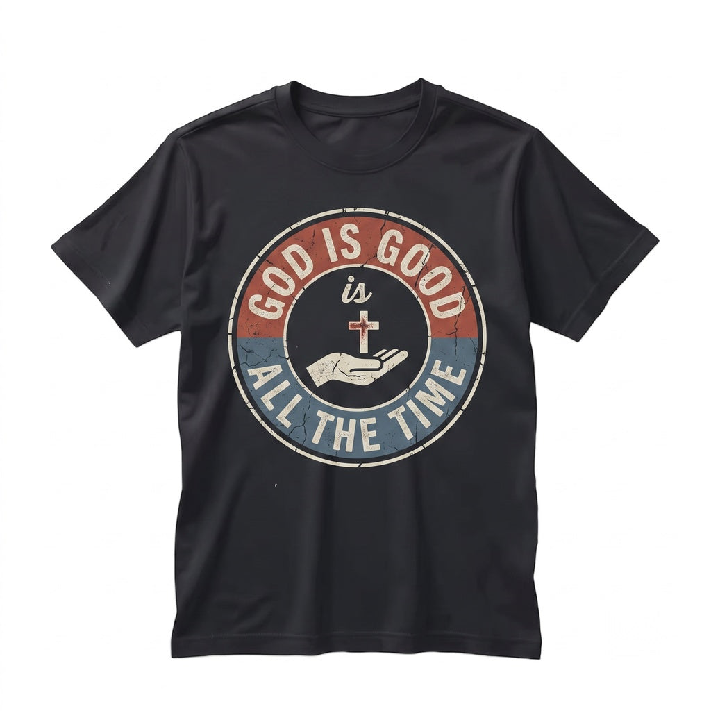 God Is Good All The Time Cute Christian Faith Teen Girls Women Unisex TShirt