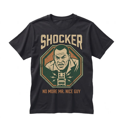 The Shocker Hand Sign Novelty Graphic Retro Vintage Cotton Apparel Unisex TShirt