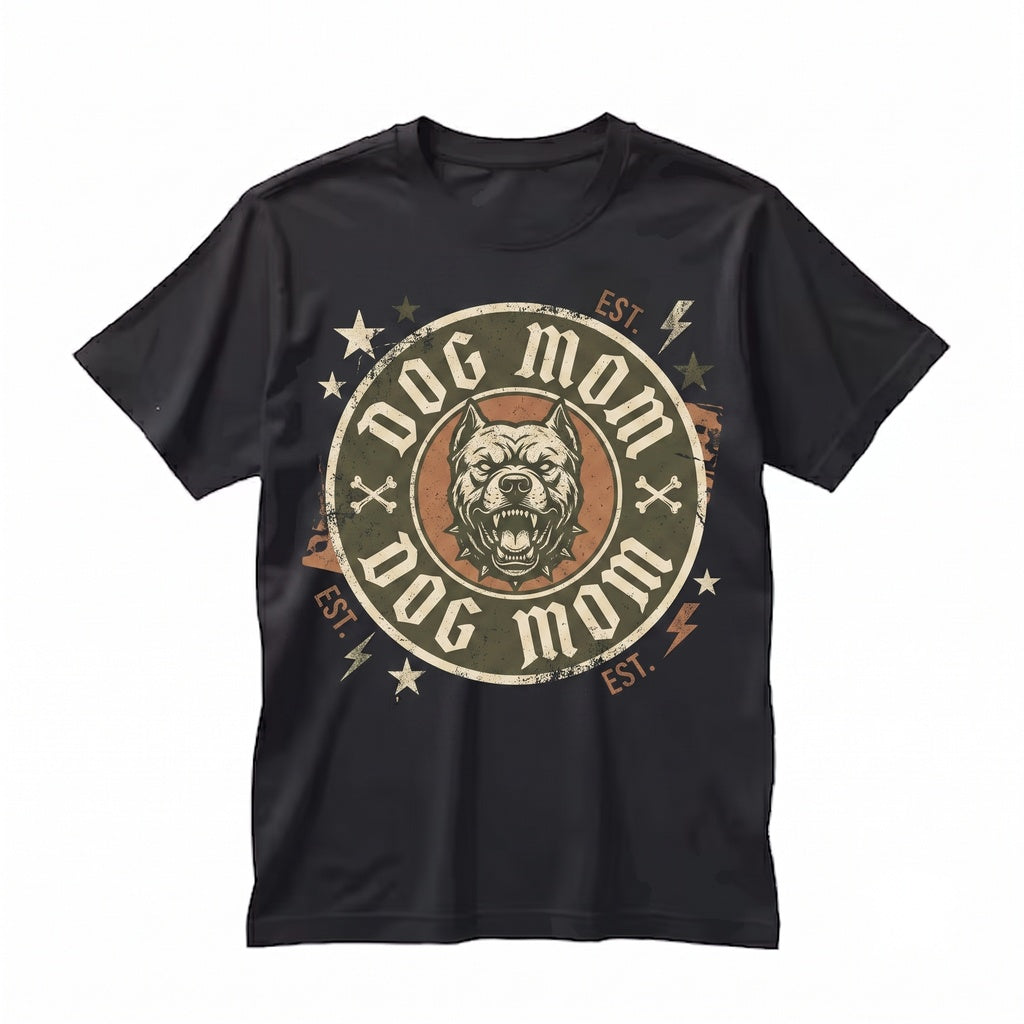Cute Spooky Dog Mom Puppy Mama Mothers Day Pet Lover Gift Unisex TShirt