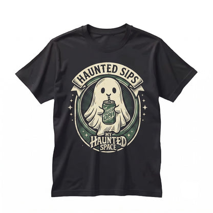 Funny Soda Ghost Graphic Apparel, Cute Citrus Drink Lover Gift Unisex TShirt
