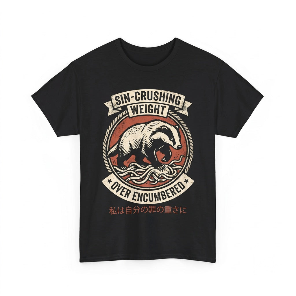 Over Encumbered Anteater Funny RPG Gaming Graphic Heavy Inventory Animal Cotton Short Sleeve Unisex TShirt