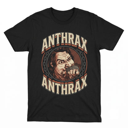 Anthrax Heavy Metal Band Logo Vintage Concert Graphic Unisex TShirt
