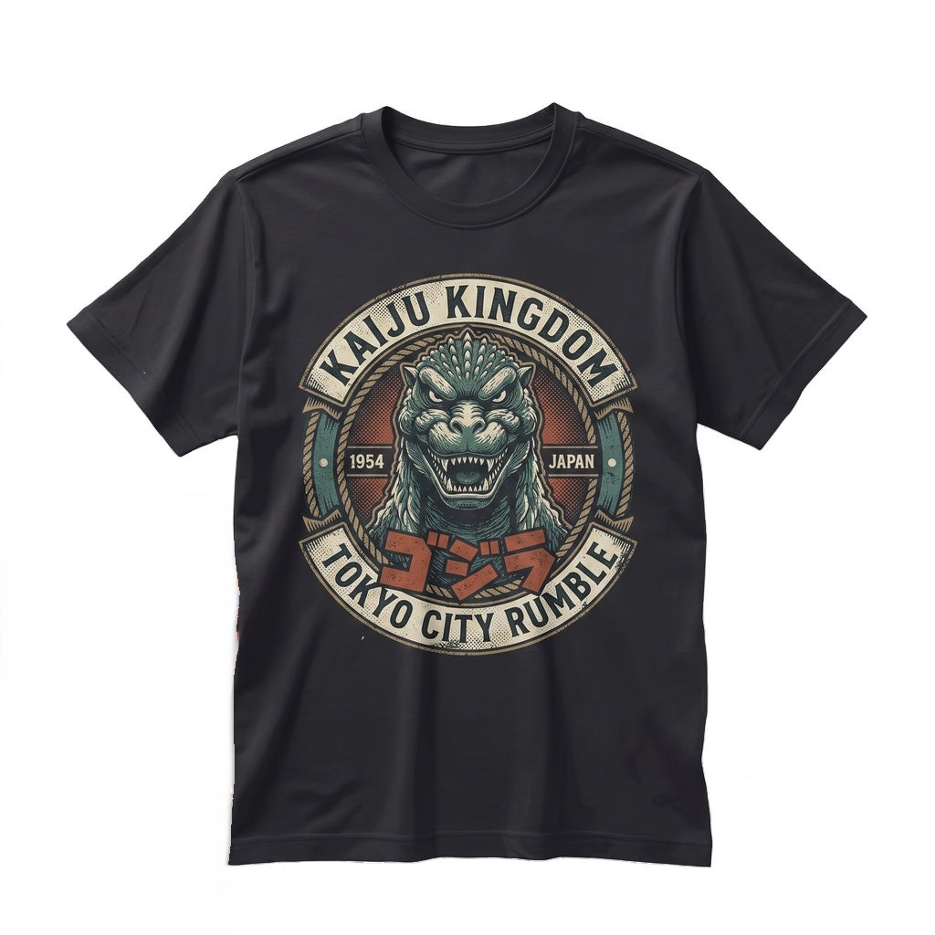 Retro Japanese Kaiju Monster Graphic Minus One Unisex TShirt
