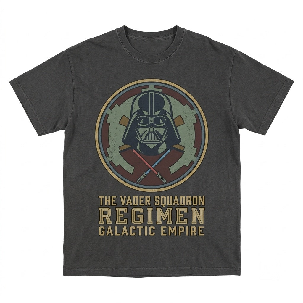 Oversized Galactic Sith Lord Graphic Sci-Fi Anakin Villain Cotton Tops Unisex TShirt