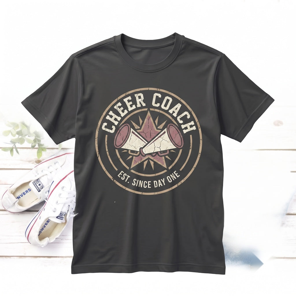 Cheerleading Mom Coach Cheerleader Squad Spirit Graphic Gift Unisex TShirt