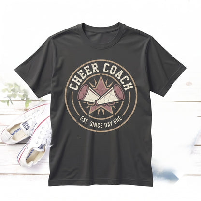 Cheerleading Mom Coach Cheerleader Squad Spirit Graphic Gift Unisex TShirt