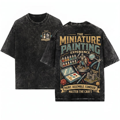 Miniature Painter Tabletop RPG Wargaming Gamer Gift Unisex Wash T-Shirt