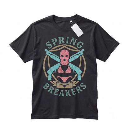 Spring Breakers Neon Y2K Minimal Art Cinema Graphic Unisex TShirt