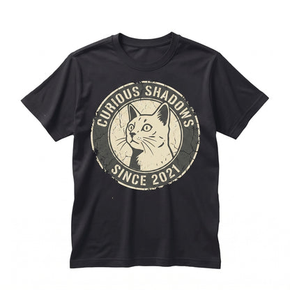 Vintage Black Cat Graphic Halloween Pullover Hoodie Lover Gift Unisex TShirt