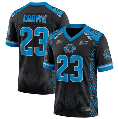 Unisex Breathable Mesh Football Fan Jersey - Stitched Game Day Athletic Top