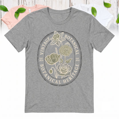 Custom Birth Month Flower Graphic Floral Pocket Design Unisex TShirt