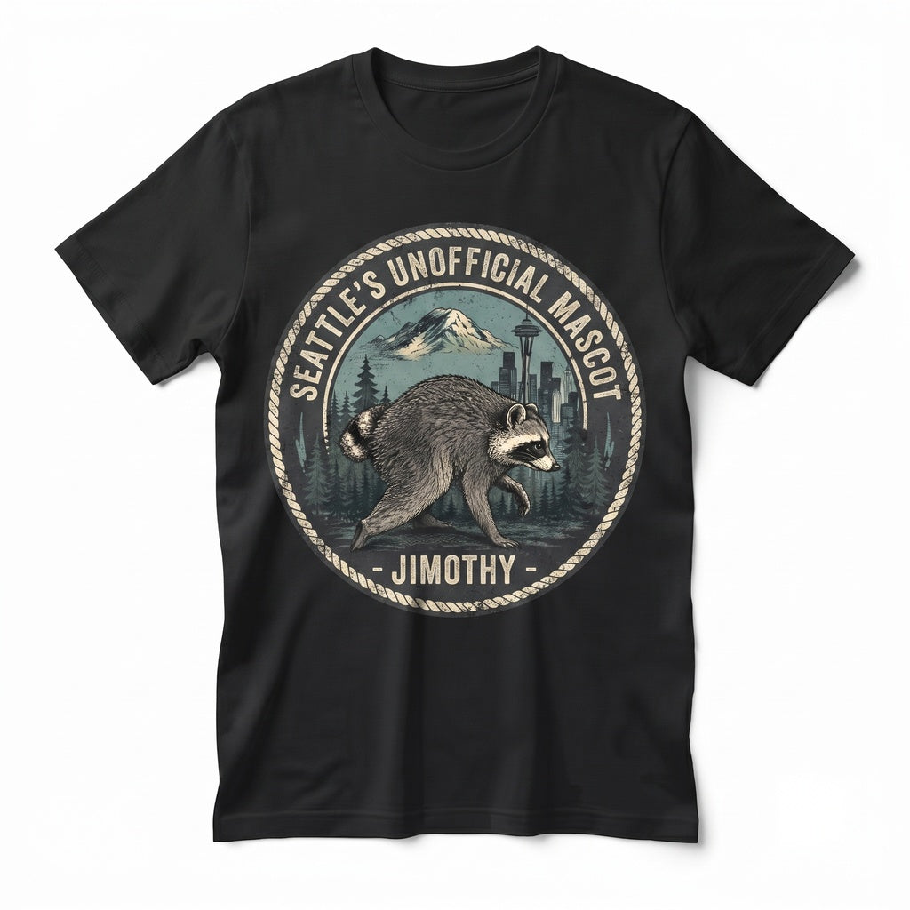 Jimothy The Raccoon Short Spine Syndrome Meme Holiday Gift Unisex TShirt