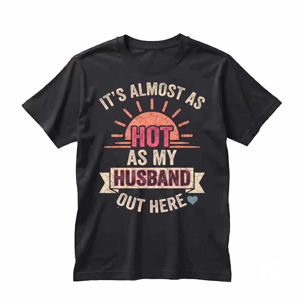 Hot Husband Joke Vacation Beach Newlywed Summer Gift Graphic Unisex TShirt