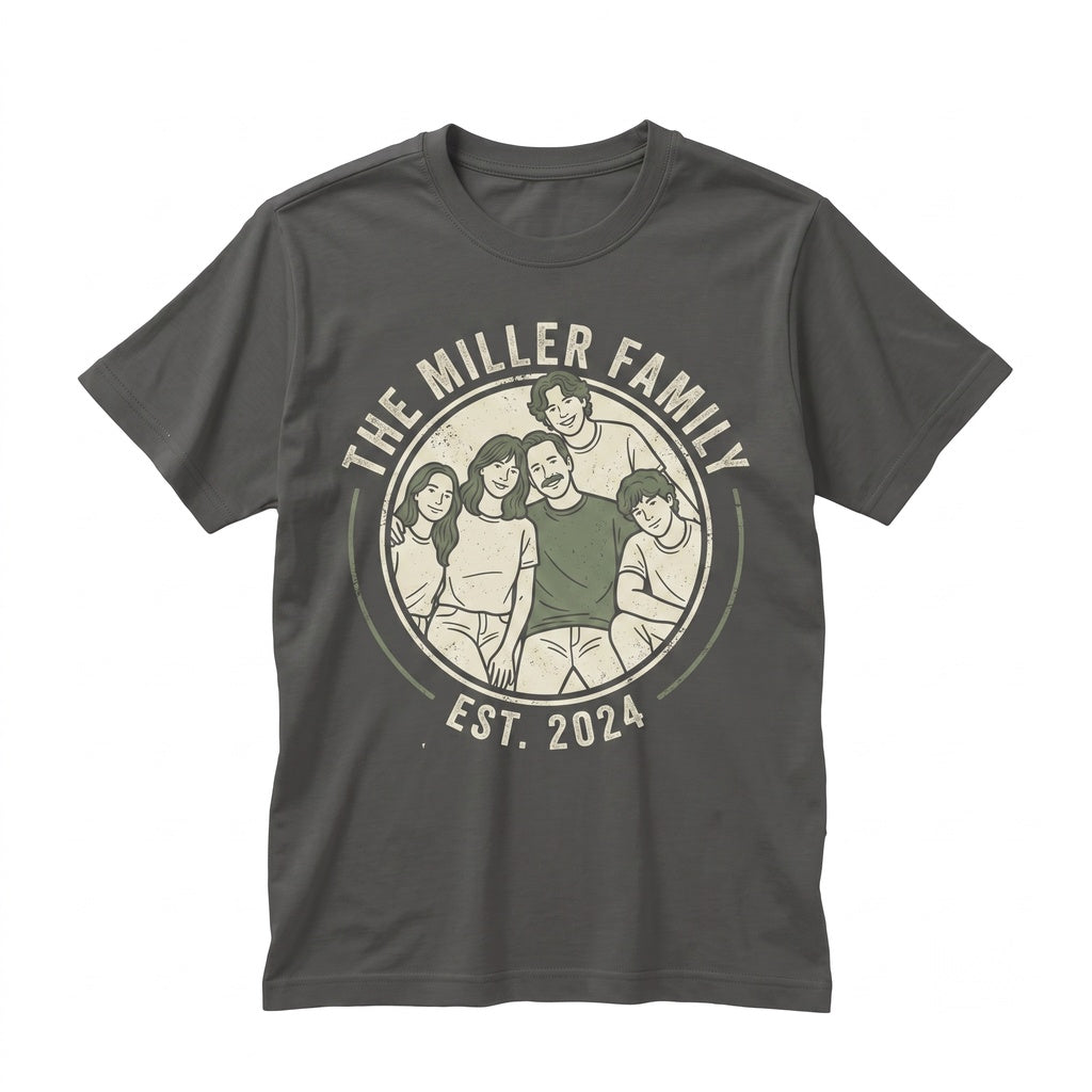 Personalized Family Reunion Matching Vacation Cruise Travel Group Souvenir Unisex TShirt