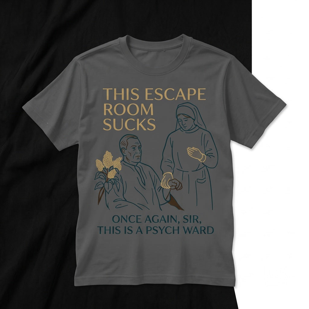 This Escape Room Sucks Psych Ward Funny Meme Y2K Cursed Aesthetic