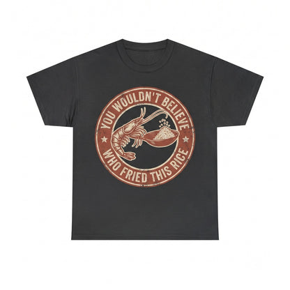 Shrimp Fried Rice Graphic Heavyweight Cotton Apparel Unisex TShirt