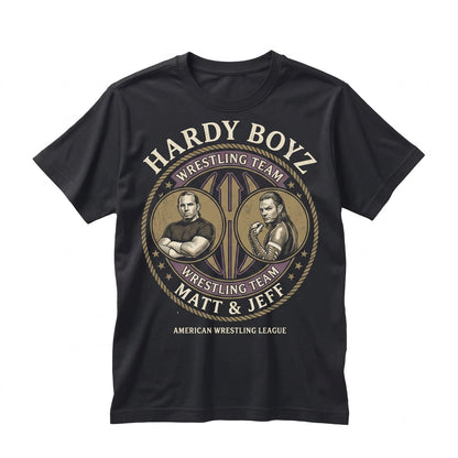 Vintage Hardy Boyz Tag Team Champions Pro Wrestling Graphic Unisex TShirt