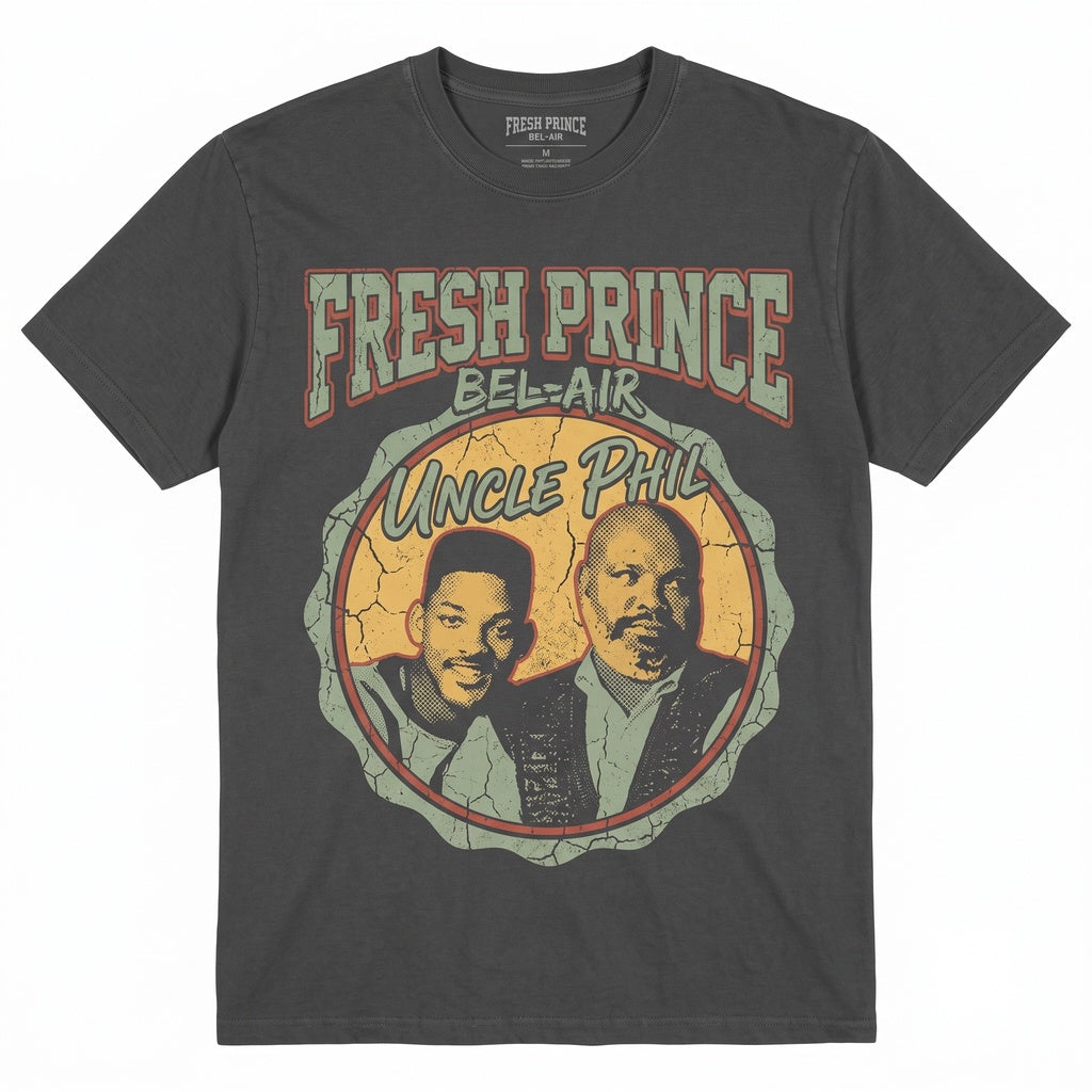 Vintage Uncle Phil 90s TV Sitcom Graphic Retro Comedy Bel Air Fan Apparel Unisex TShirt