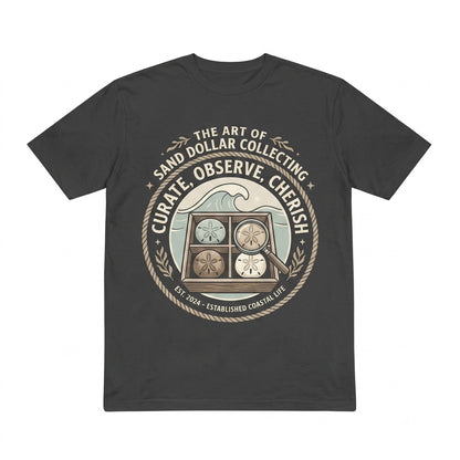 Sand Dollar Distressed Graphic Seashell Collector Coastal Aesthetic Unisex TShirt