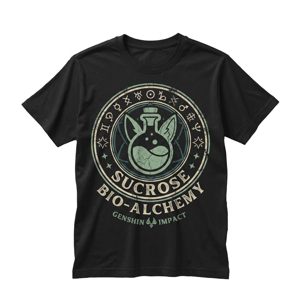 Sucrose Alchemist Anemo Anime Graphic Cotton Unisex TShirt