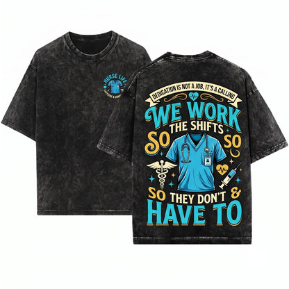 Patient Care Technician Healthcare Appreciation Unisex Wash T-Shirt
