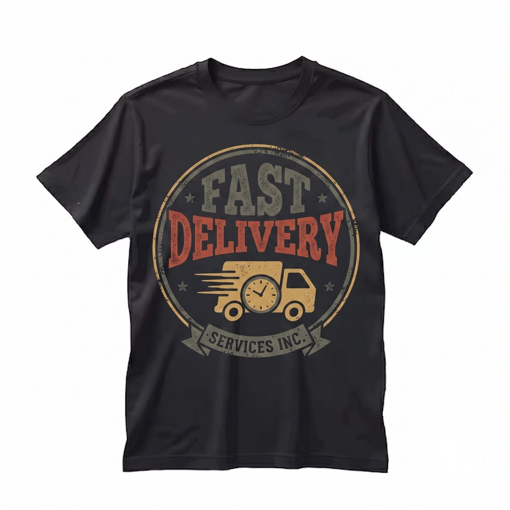 Fast 3 Day Delivery Graphic Cotton Crewneck Short Sleeve Casual Unisex TShirt