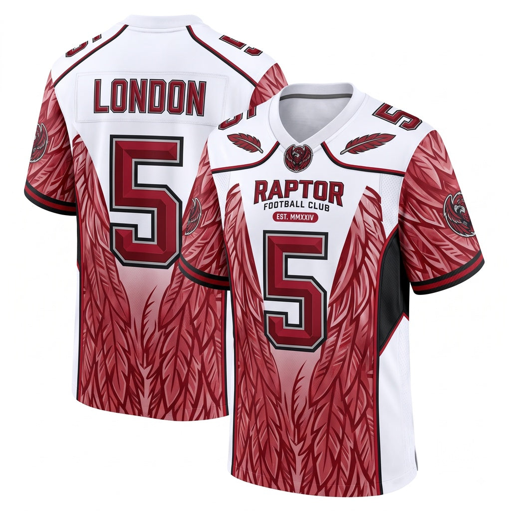 Unisex Game Day Football Jersey – Breathable Athletic Mesh Fan Jersey