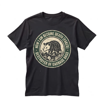 I Am Become Death Funny Opossum Meme Graphic Heavy Cotton Unisex TShirt