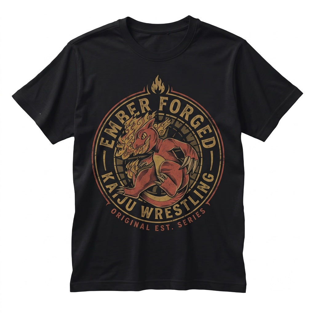 Vintage Flame Lizard Anime Graphic Dragon Retro Y2K Sleeveless Streetwear Unisex TShirt