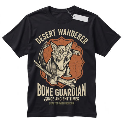 Cubone Skull Anime Vintage Wash Sleeveless Japanese Style Y2K Streetwear Gift Unisex TShirt