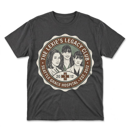 Lexie Tribute Seattle Grace Hospital Medical Drama TV Fan Merch Graphic Apparel Unisex TShirt