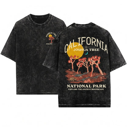 Joshua Tree National Park Graphic Unisex Wash T-Shirt