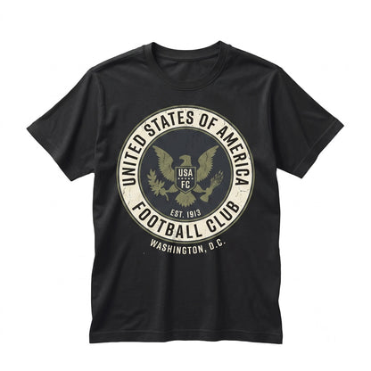 Vintage USA Soccer America Football Graphic Retro Tournament Fan Apparel Unisex TShirt