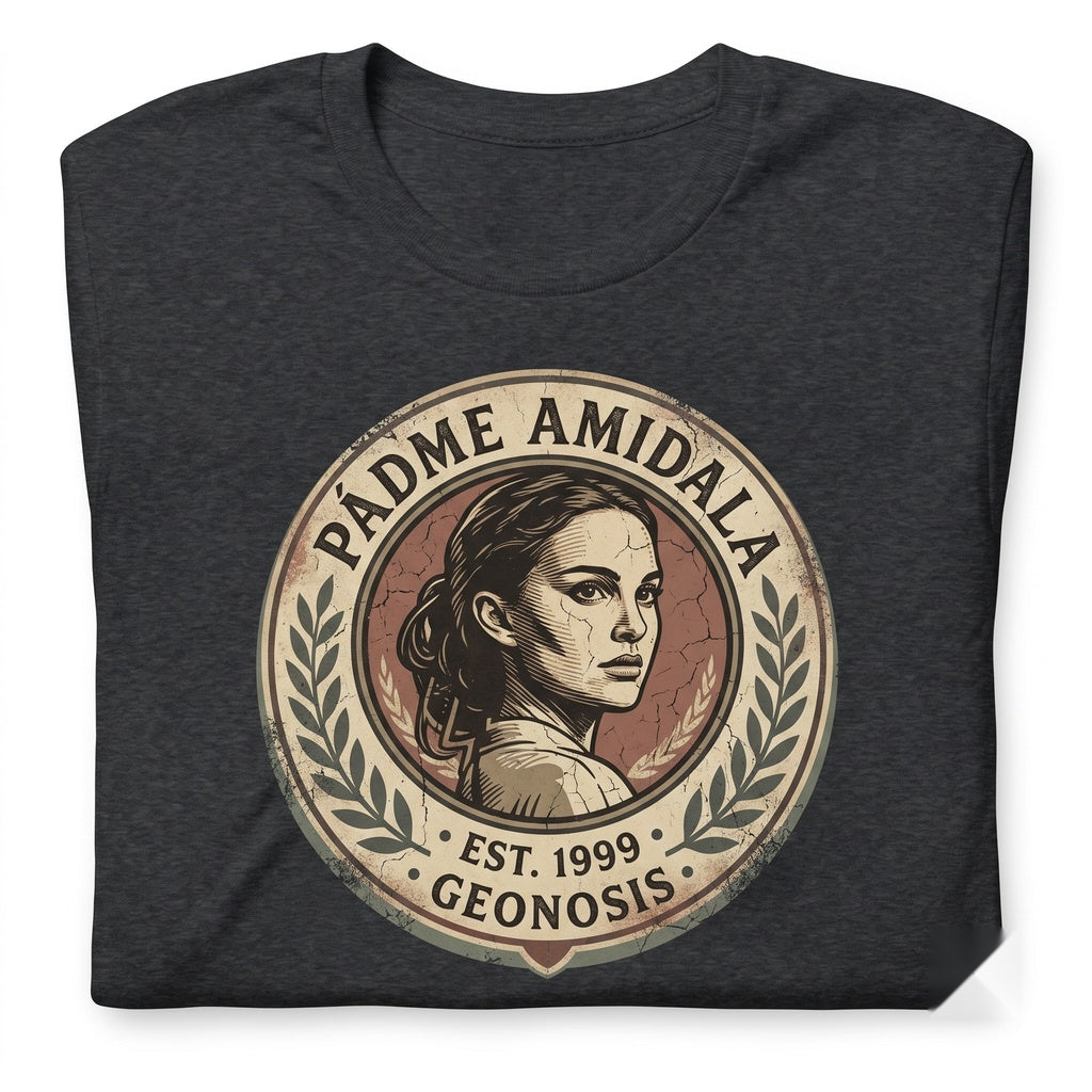 Vintage Padme Amidala Attack of the Clones Graphic Theme Park Vacation Gift Unisex TShirt