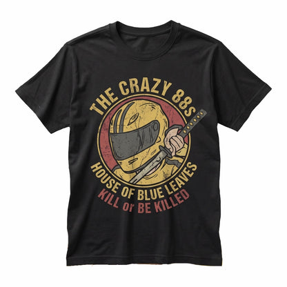 Japanese Samurai Katana Sword Motorcycle Helmet Action Movie Poster Graphic Print Unisex TShirt