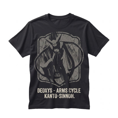 Alien DNAAlien DNA Psychic Pocket Monster Graphic Vintage Sleeveless Gamer Streetwear Apparel Unisex TShirt