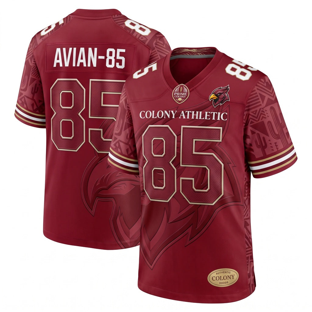 Unisex Stitched Game Day Football Jersey - Breathable Lightweight Athletic Fan Apparel